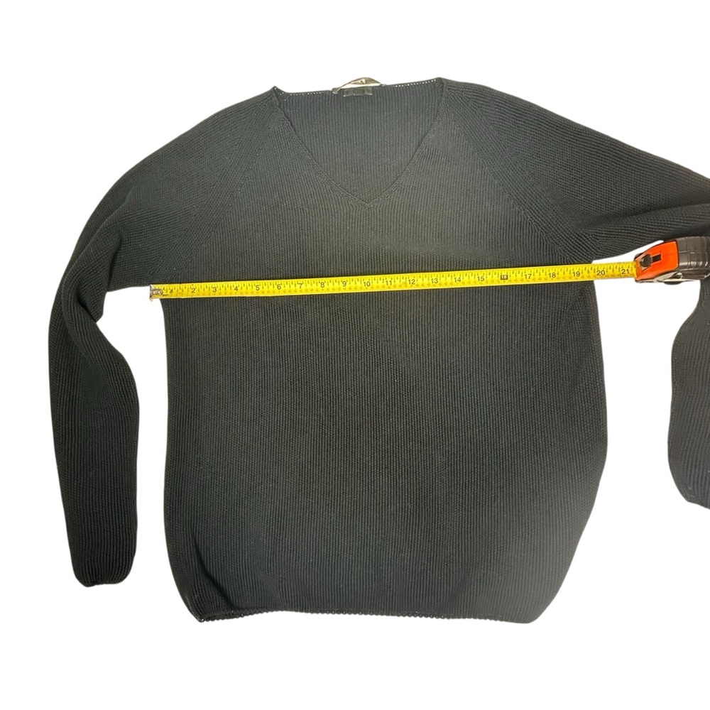 Final Les Copains Dark Navy Knit Sweater IT 44 - Picture 6 of 7